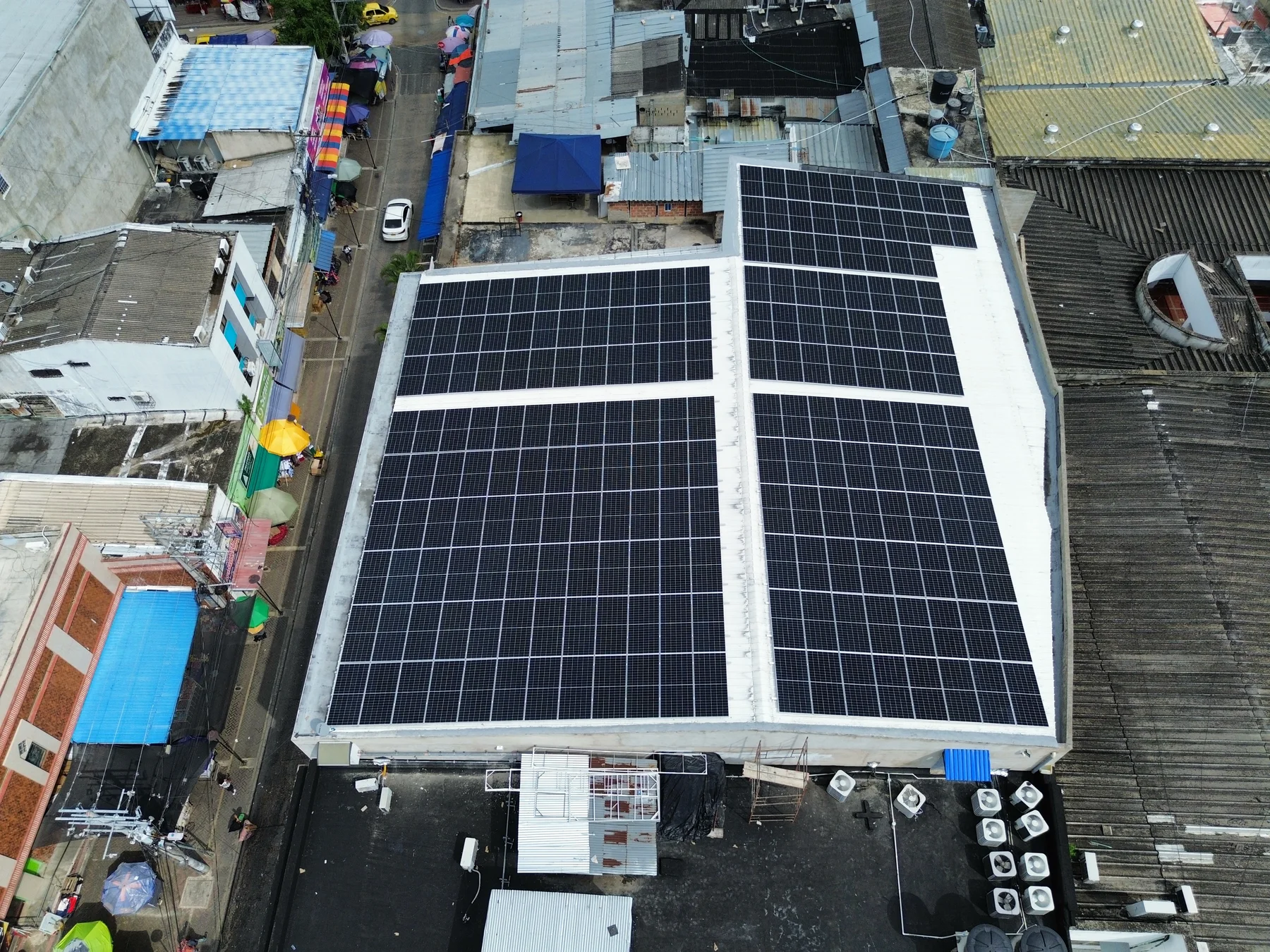Proyecto solar de BM Ingeniería en Sincelejo