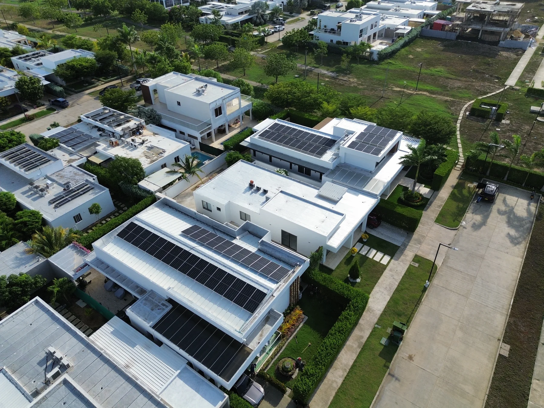 Proyecto solar de BM Ingeniería en Cartagena